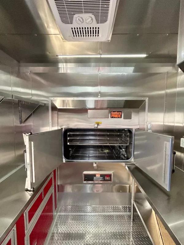 2024 8.5X30 TTA BBQ TRAILER WITH ROTATING DIGITAL SMOKER