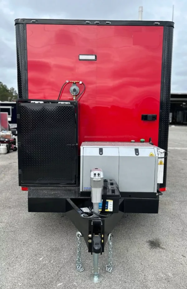 2024 8.5X30 TTA BBQ TRAILER WITH ROTATING DIGITAL SMOKER