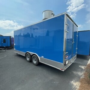 8.5 X 20 TA3 Concession Trailer / Food Trailer Blue | New