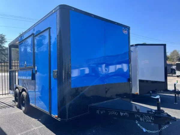 2024 8.5 X 16 TA BBQ TRAILER/FOOD VENDING