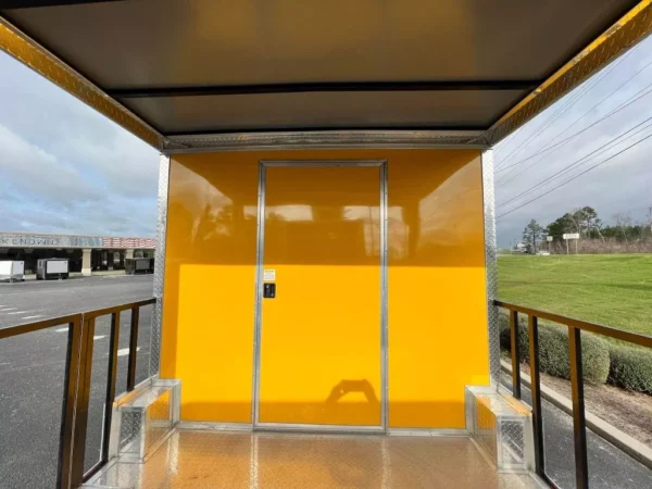 Yellow concession trailer for sale