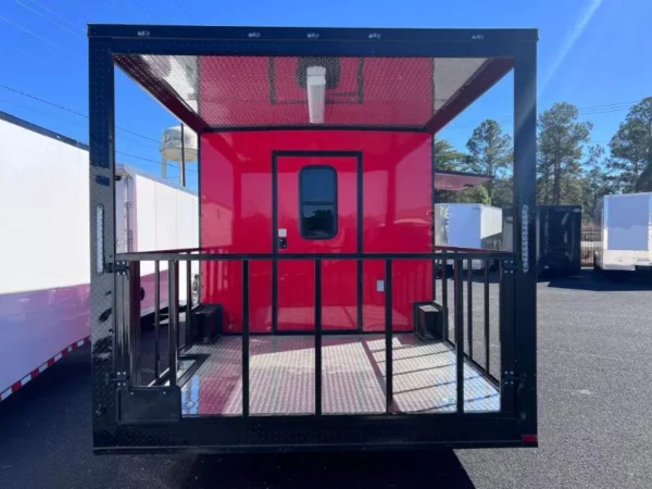 food truck trailer for sale with porch