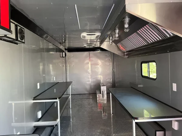 Gooseneck food concession trailer for sale