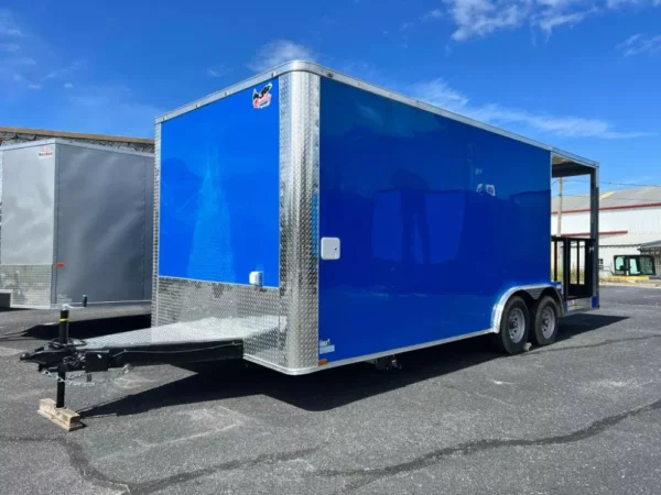 2024 8.5X20 TA3 DEEP BLUE FOOD TRAILER Stock #43348