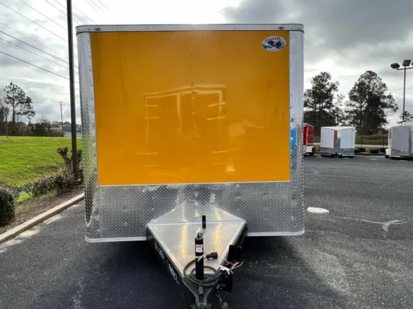 Yellow concession trailer for sale