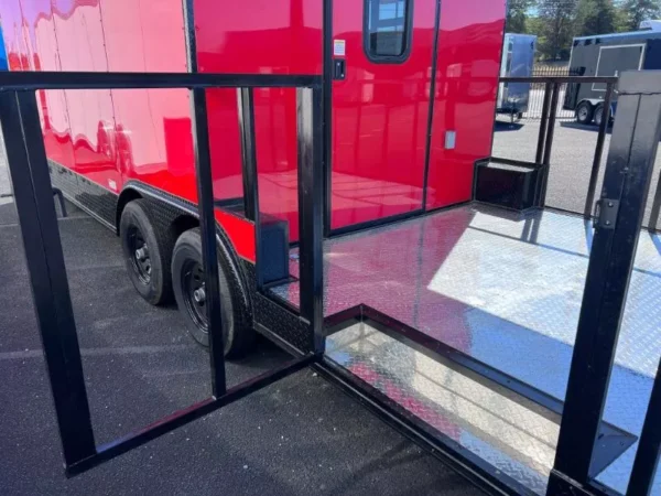 food truck trailer for sale with porch