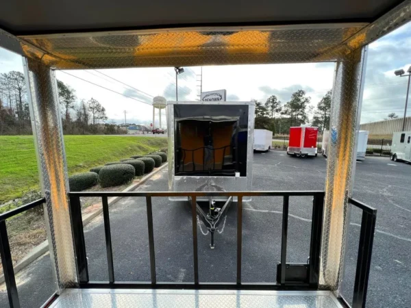 Yellow concession trailer for sale