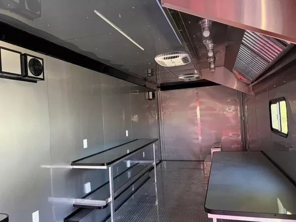 Gooseneck food concession trailer for sale