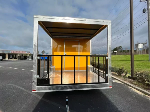 Yellow concession trailer for sale