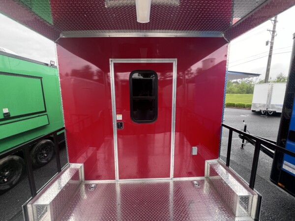 8.5 X 22 TA3 BBQ Trailer | Food Trailer | New Instock in Red