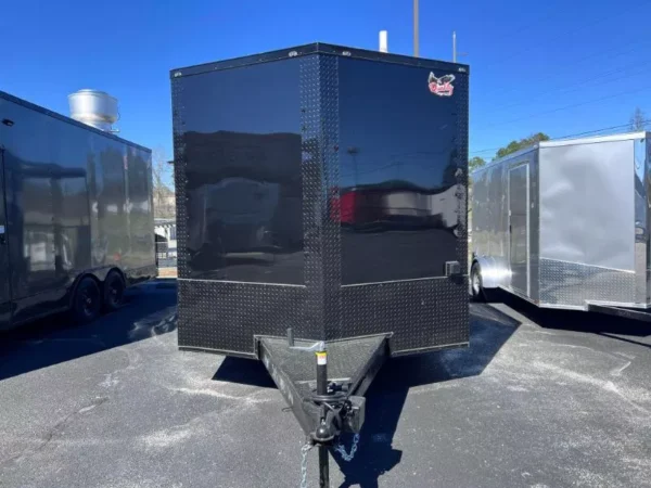 Black BBQ Trailer for SALE - 2024 8.5X24 TA3