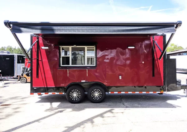 8.5 X 19 Concession / Food Trailer with Equipment for Sale