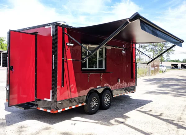 8.5 X 19 Concession / Food Trailer with Equipment for Sale