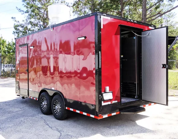 8.5 X 19 Concession / Food Trailer with Equipment for Sale