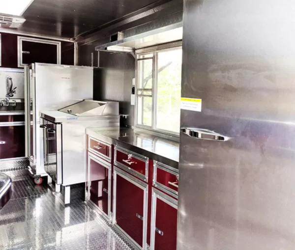 8.5 X 19 Concession / Food Trailer with Equipment for Sale