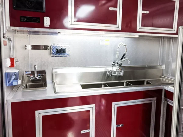 8.5 X 19 Concession / Food Trailer with Equipment for Sale