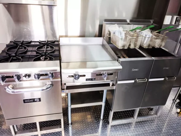 8.5 X 19 Concession / Food Trailer with Equipment for Sale