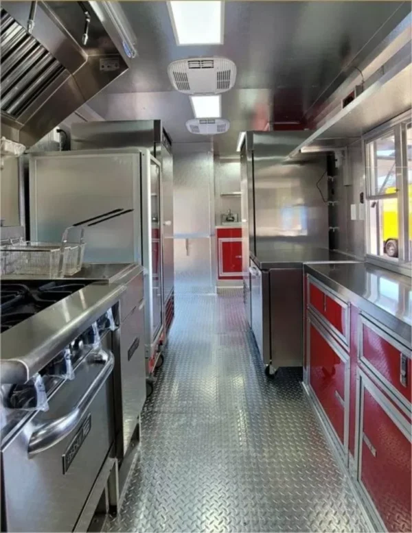 bbq trailer with equipment and digital smoker